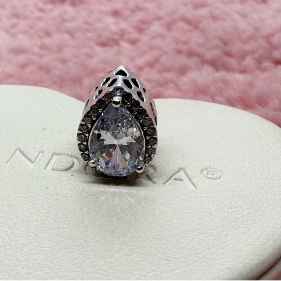 Radiant Teardrop Pandora Charm - Picture 3 of 5